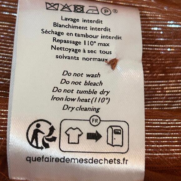 Preloved-Sezane Zelda Blouse -Sz 12 - Picture 7 of 8